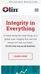 Mobile Screenshot of olin.com
