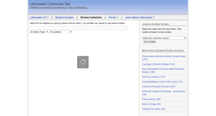 Desktop Screenshot of libanswers.olin.edu