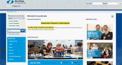 Desktop Screenshot of my.olin.edu